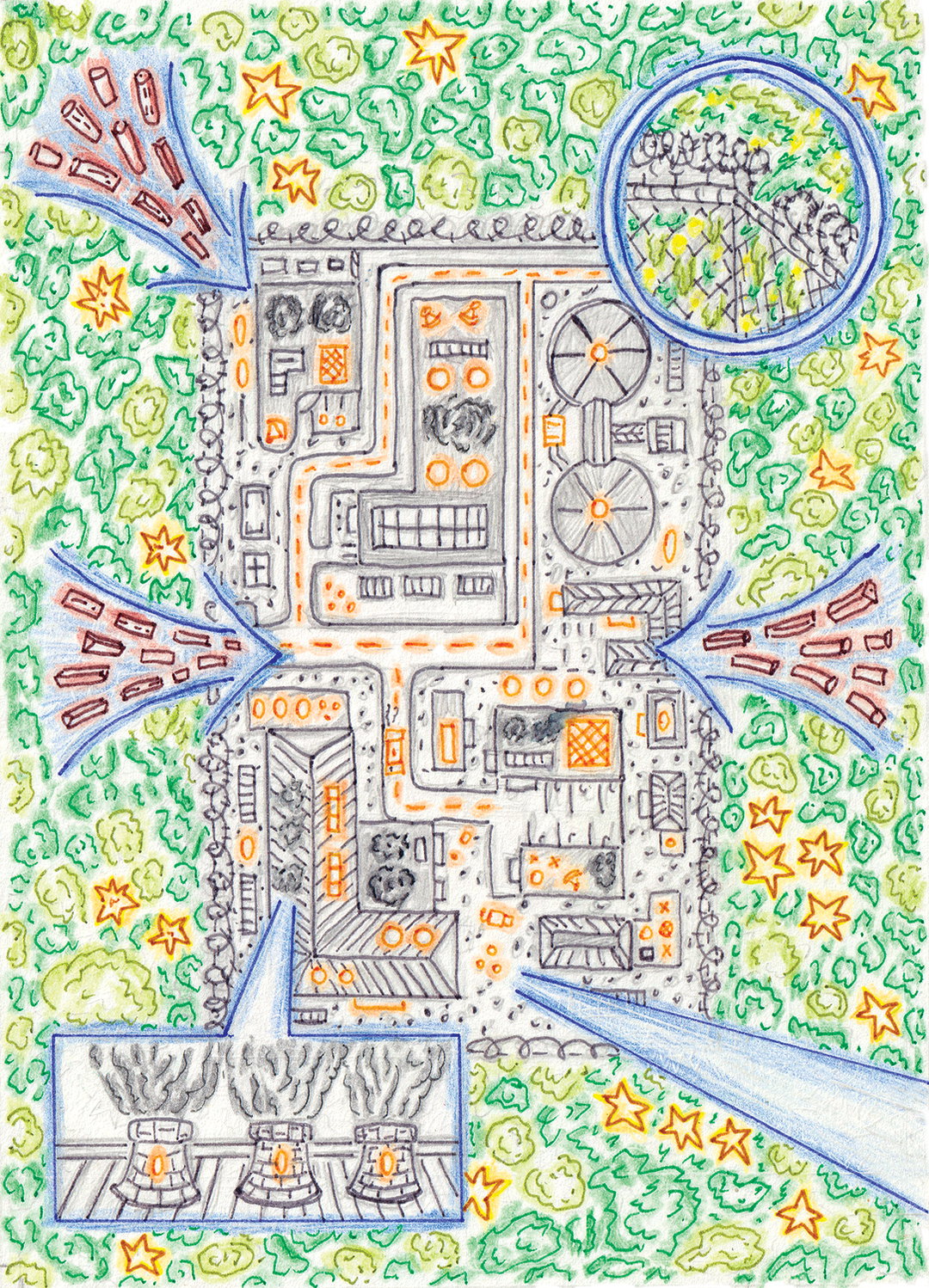 Gvidas Pakarklis the graduates 2020 illustration itsnicethat features_Comic for an open call - The end - 1st page.jpg