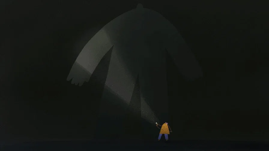 Hannah Jacobs and Lara Lee_Strange Beast_Headspace_Netflix_Vox_animation_itsnicethat_Clean_Giant.gif