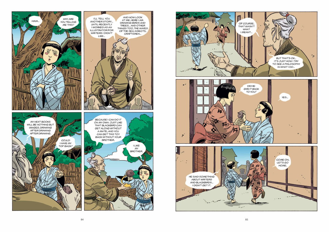 Hokusai A Graphic Biography Francesco Matteuzzi Giuseppe Latanza laurence king publication itsnicethat9.jpeg