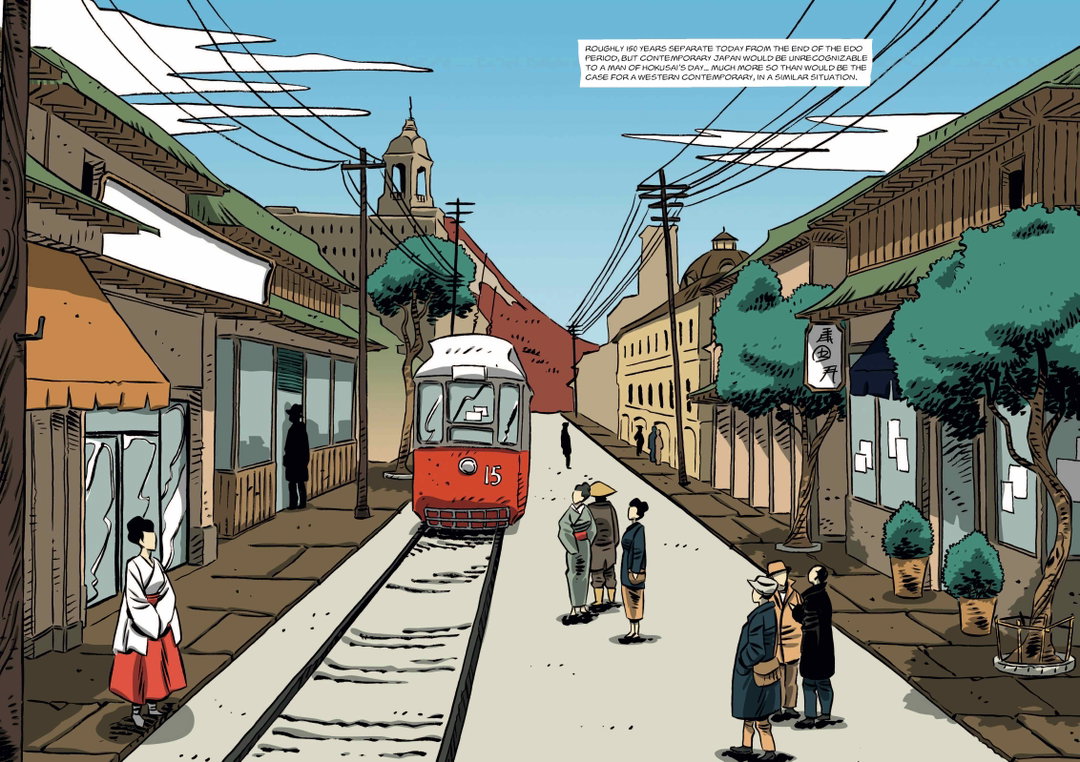 Hokusai A Graphic Biography Francesco Matteuzzi Giuseppe Latanza laurence king publication itsnicethat11.jpeg