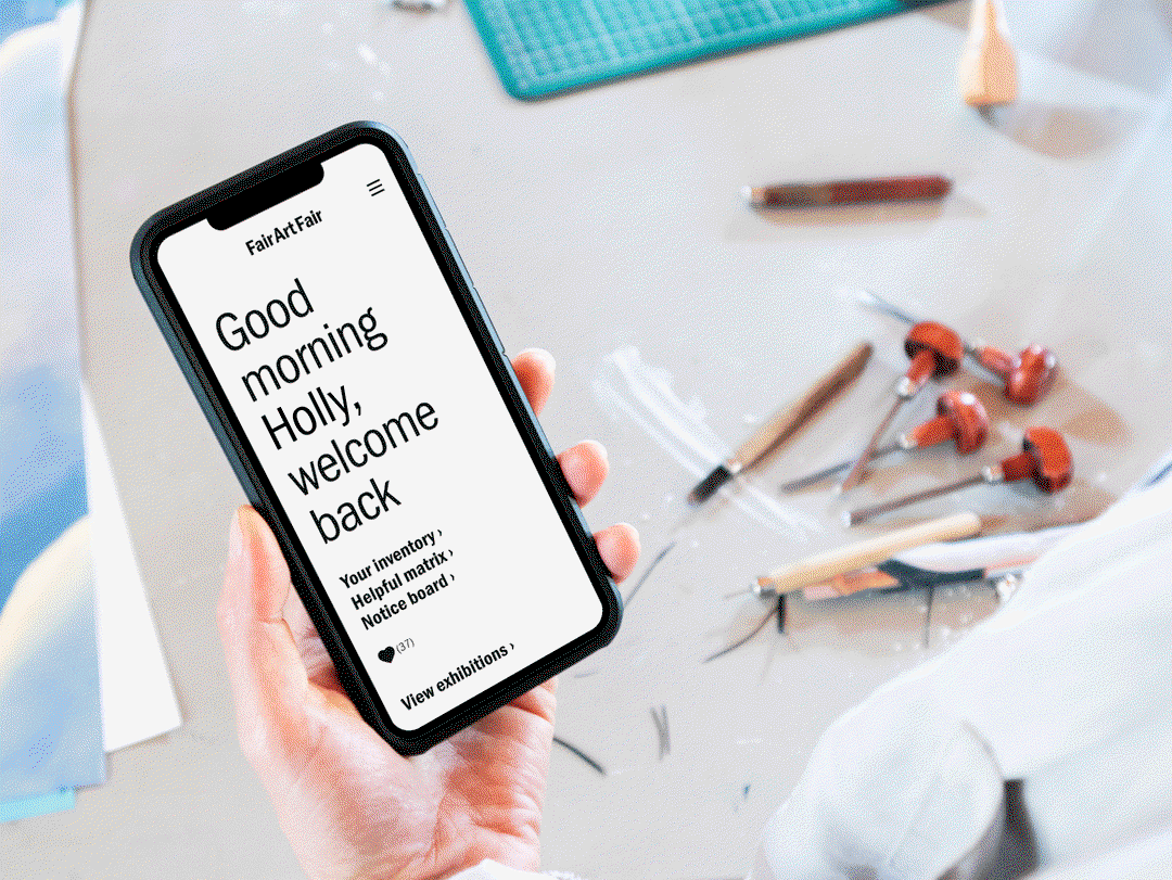 HollyDrewettUsingApp-FairArtFair-digital-itsnicethat