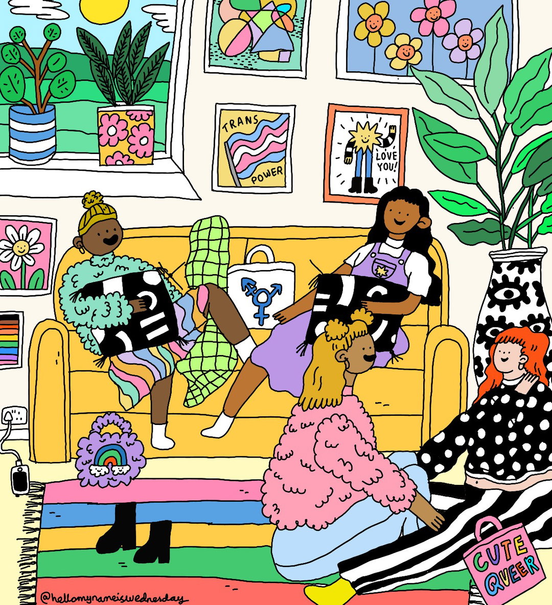 Wednesday-Holmes-illustration-itsnicethat-11