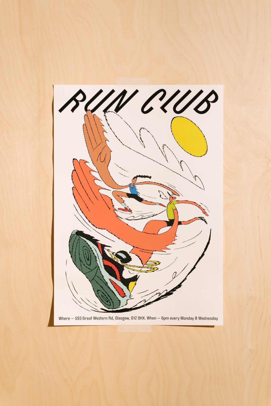 Jack Fletcher: Oliver Hiliker - Achilles Heel Run Club Copyright © Jack Fletcher 2020.jpg