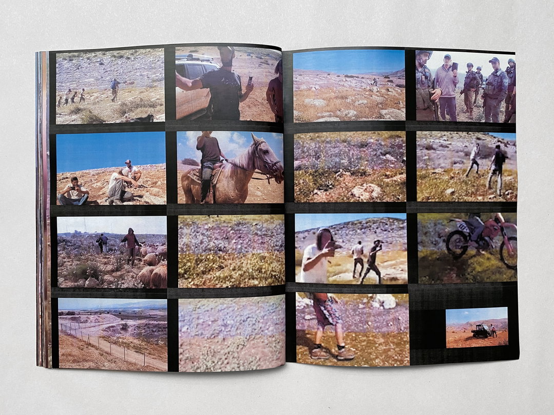 Jacob Lazarus turns surveillance footage from the West Bank into an act of resistance