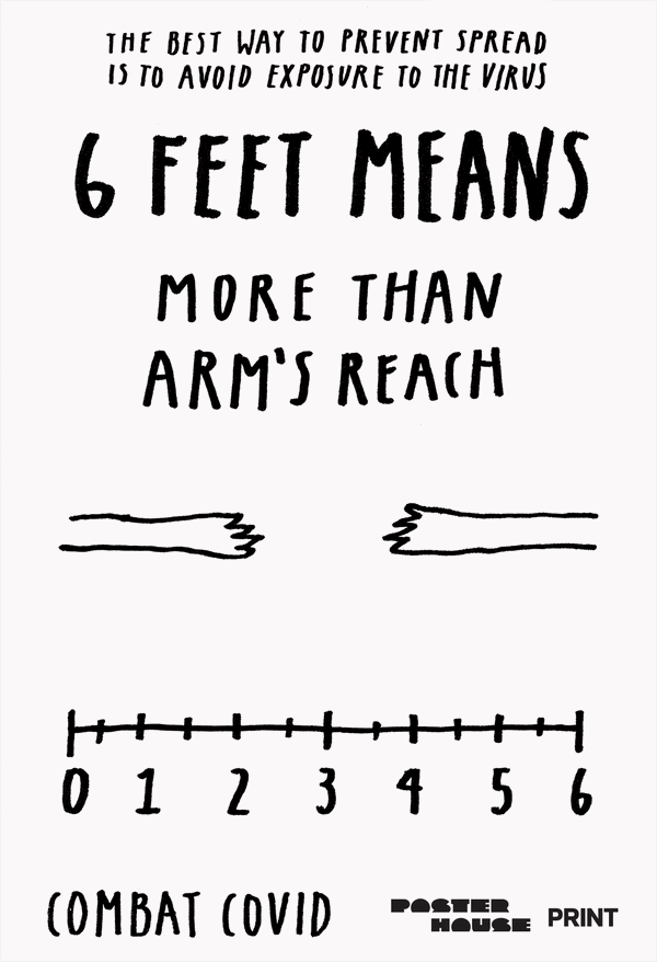 Joe Hollier__combat covid poster house print mag nyc psas graphic design itsnicethat.gif