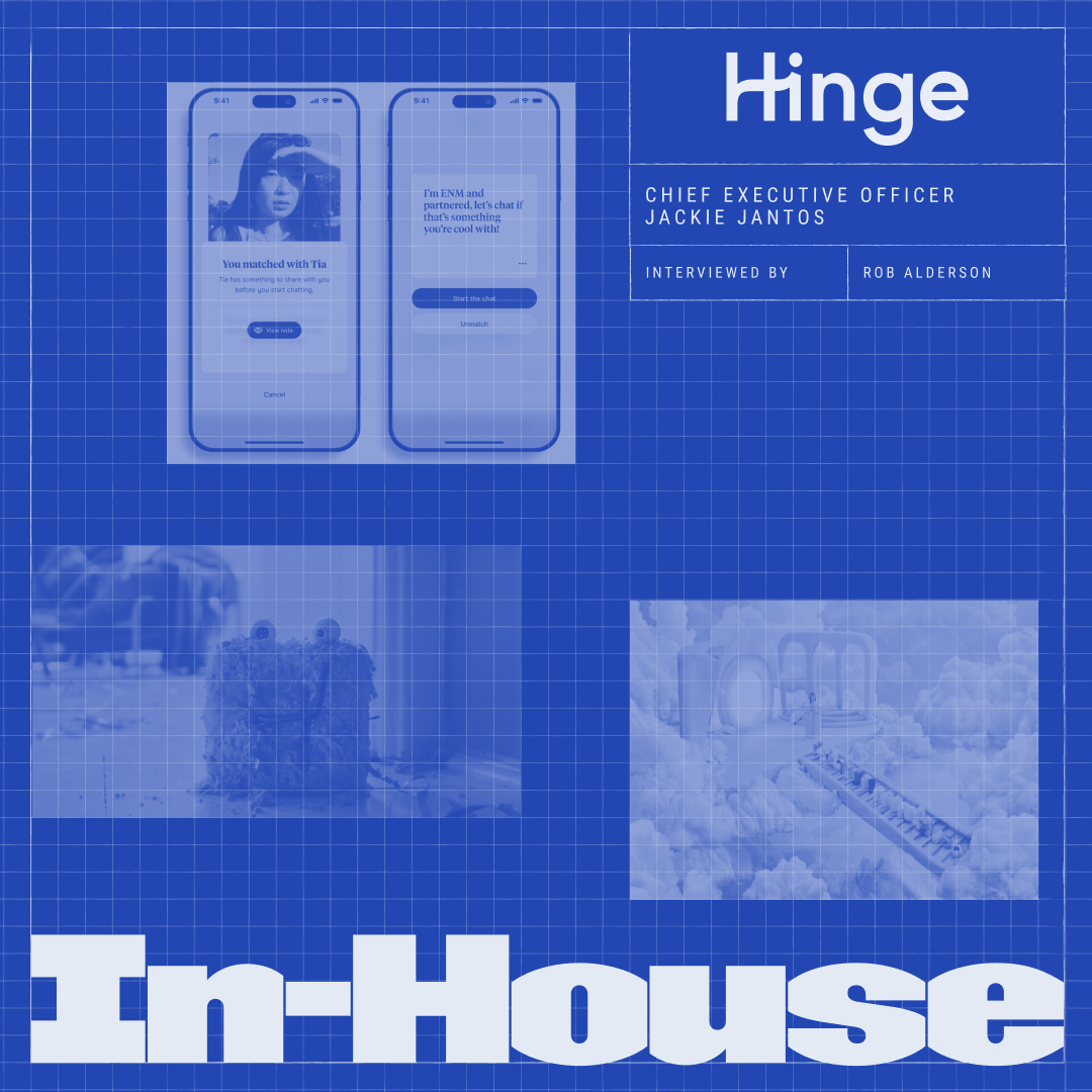 Hinge’s Jackie Jantos on inclusive design, trust and the path from creative to CEO