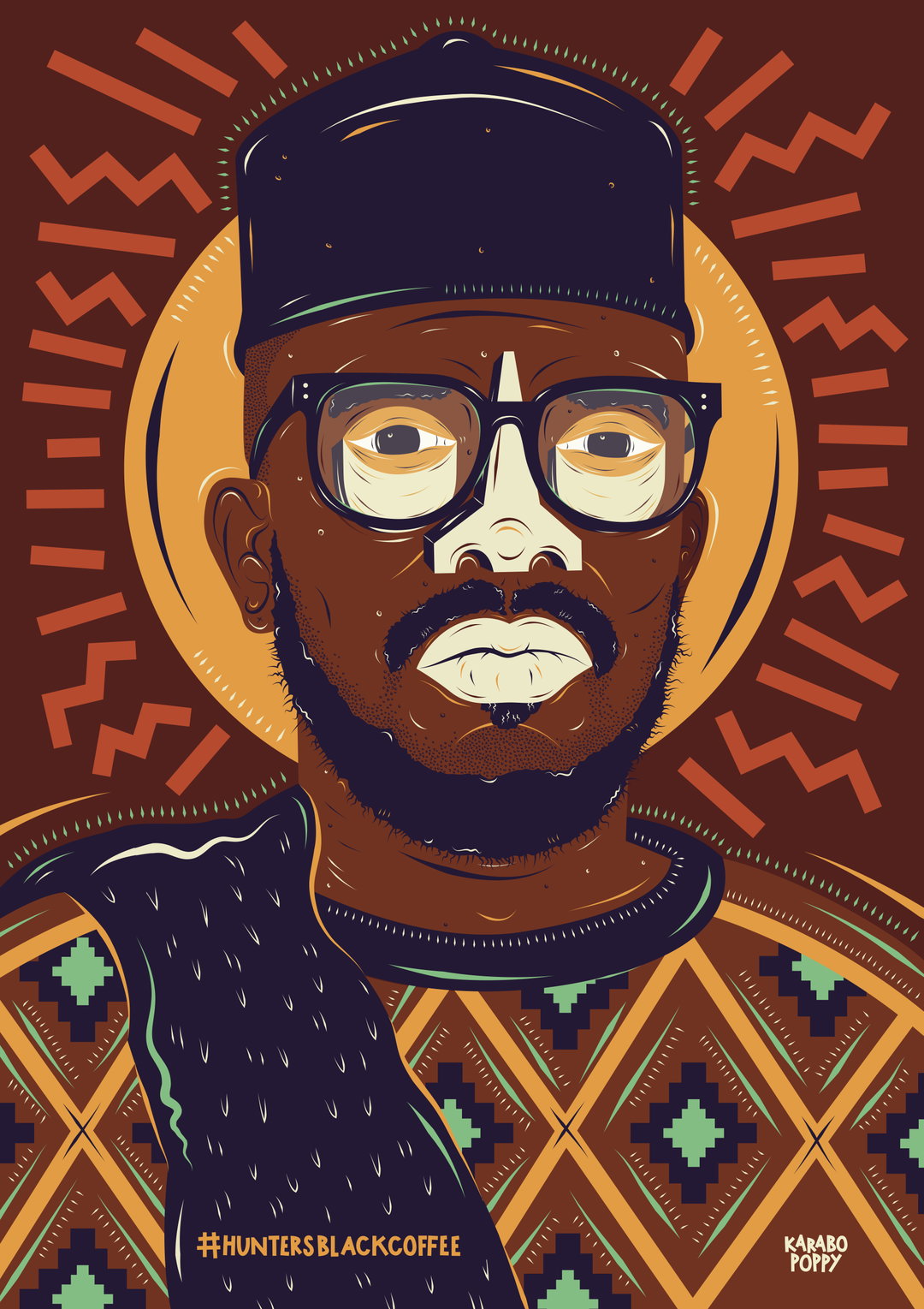 Karabo Poppy ones to watch 2020 illustration itsnicethat_Black Coffee.jpg