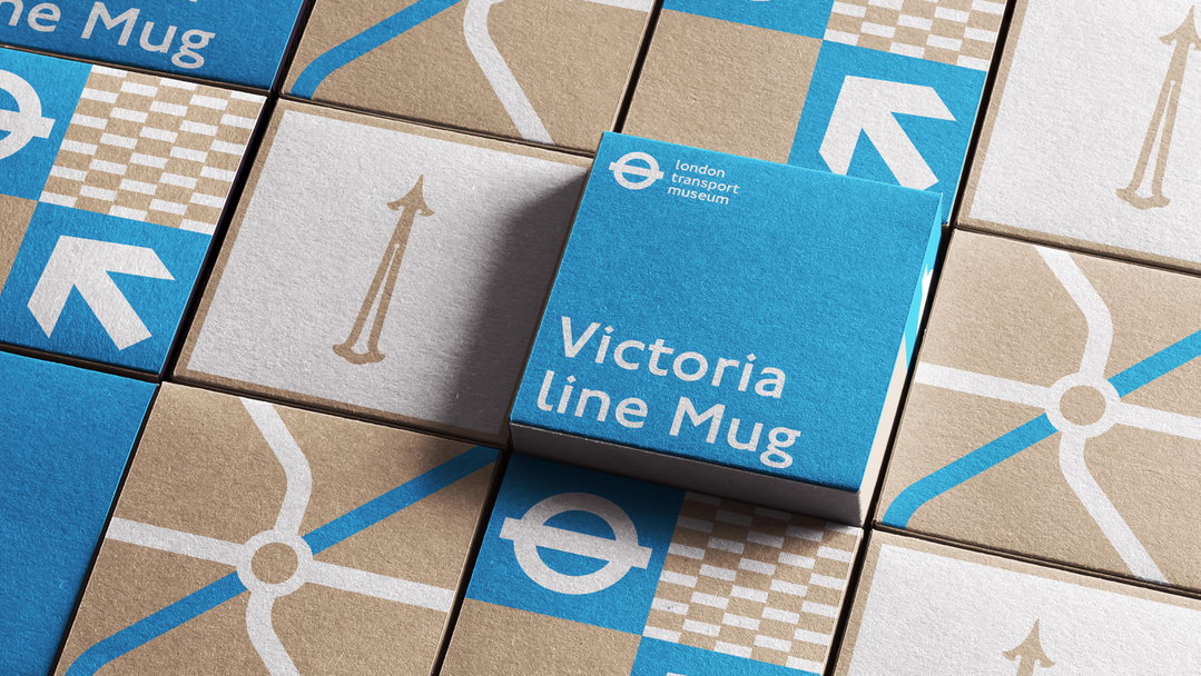 Kit Studio’s retail identity for London Transport Museum taps into TFL’s graphic iconography