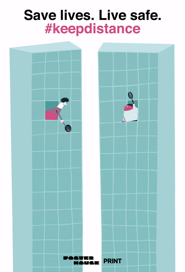 Klaas Verplancke__combat covid poster house print mag nyc psas graphic design itsnicethat.gif