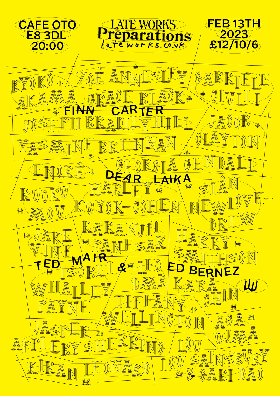 Late Works_ Preparations ii Lineup Poster.jpg