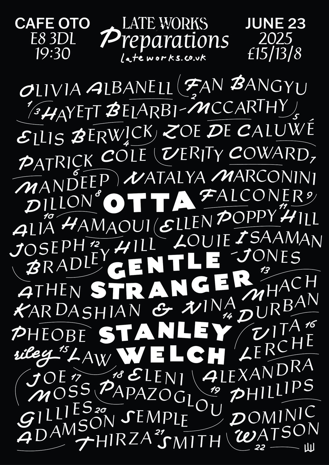 Late Works_ Preparations iii Lineup Poster.jpg