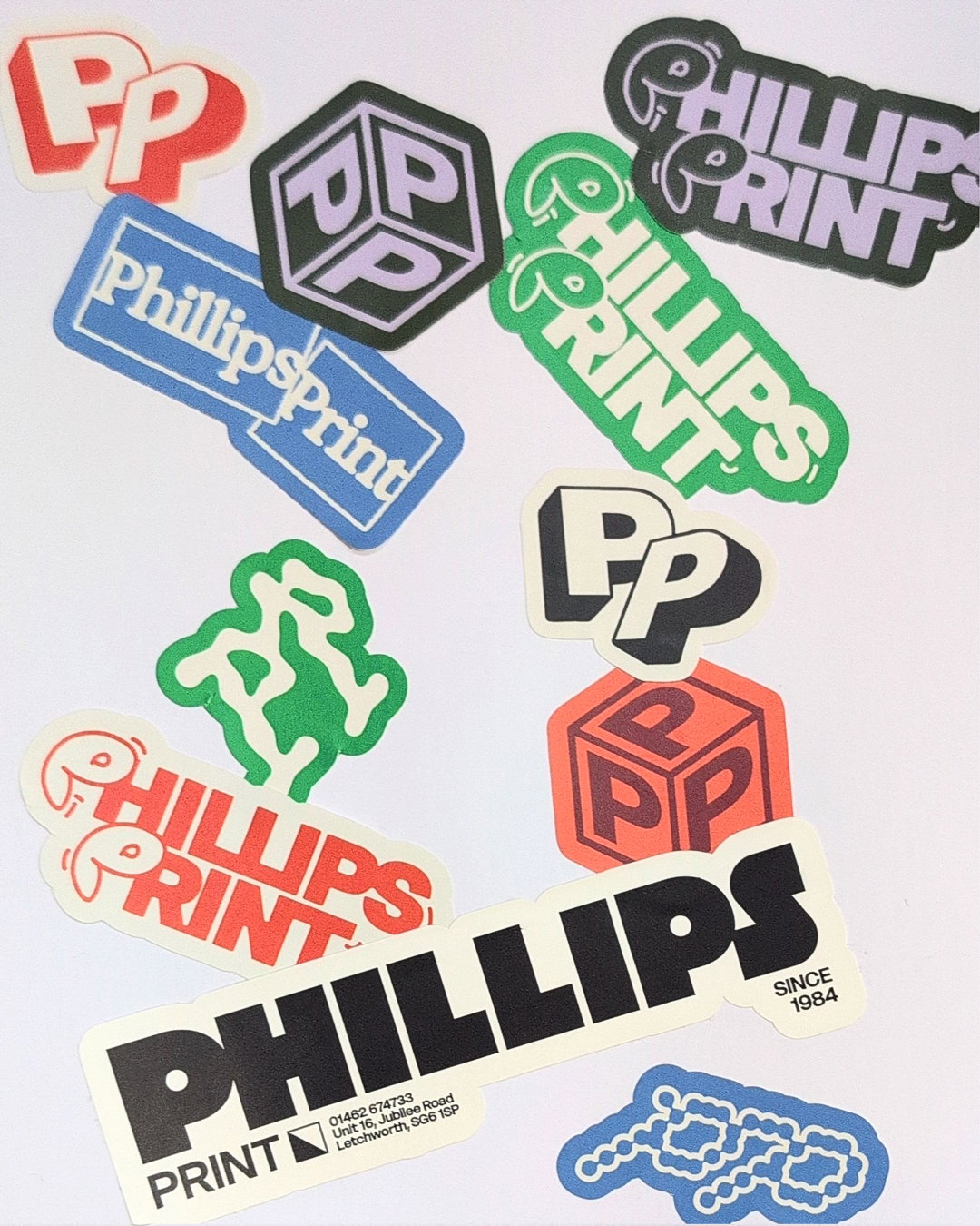 Laura Clink designs a flexible identity for family-run print shop Phillips Print