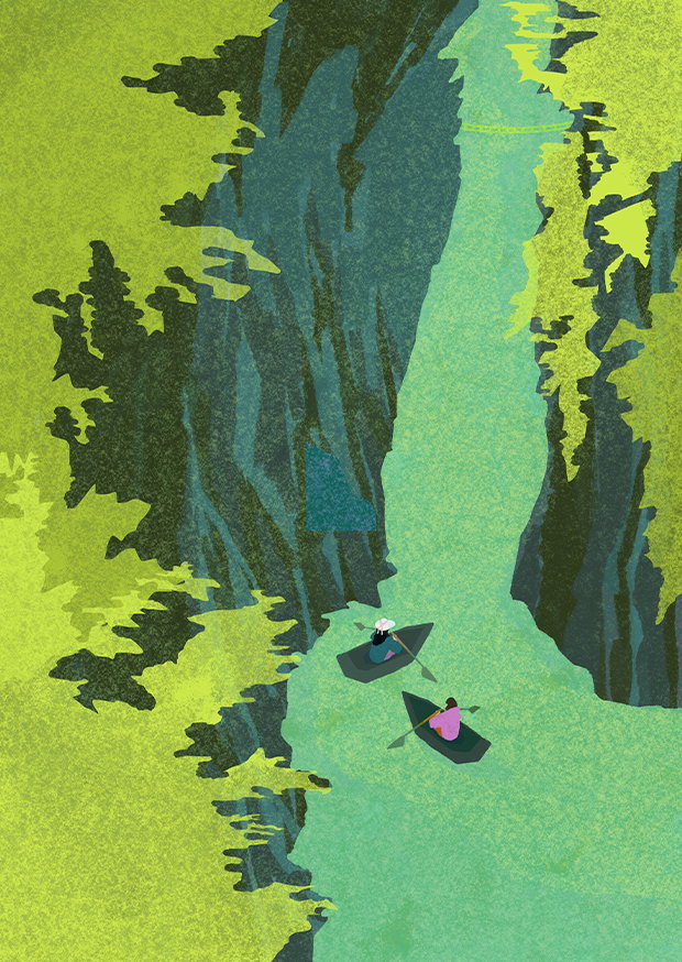 How Lily Kong’s series Sweet Escape reignited her intuitive approach to illustration