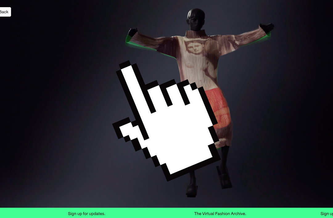 Featuring 3D garments and ambient generative soundtracks, here are five of our fave fashion sites