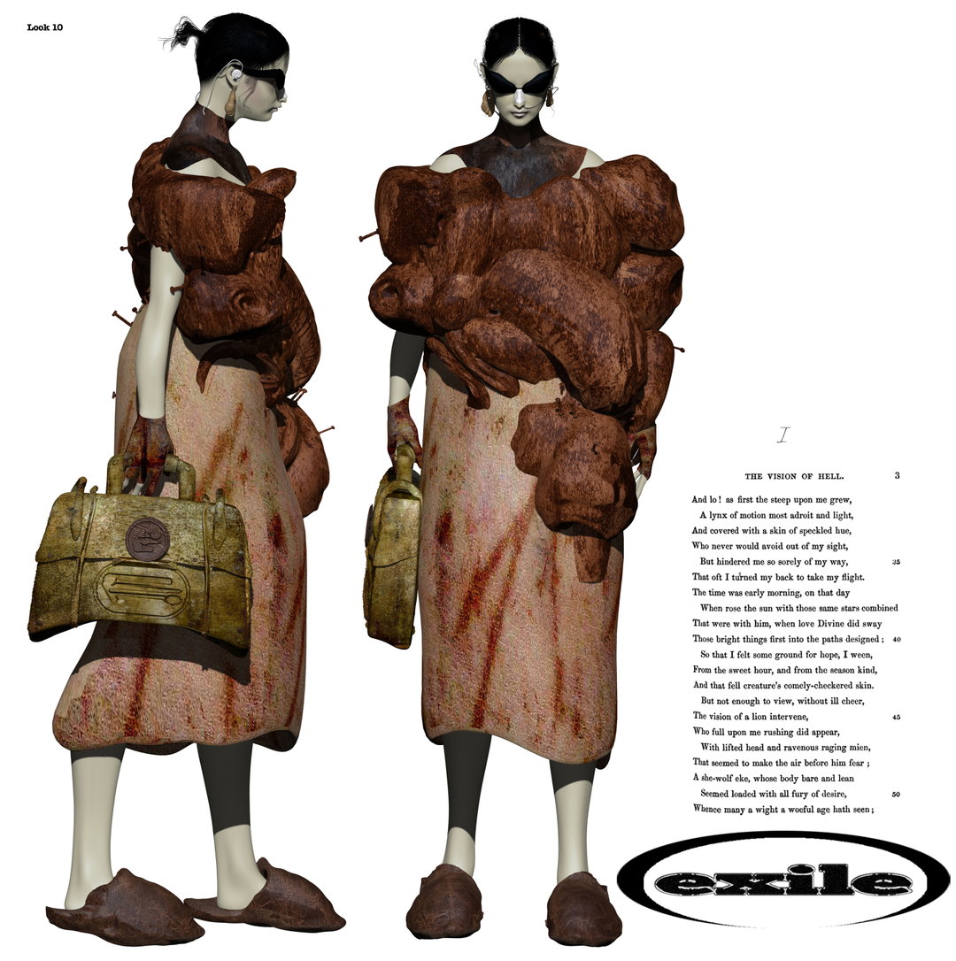 Resident Evil meets the runway in Alfred Pietroni’s digital fashion capsules