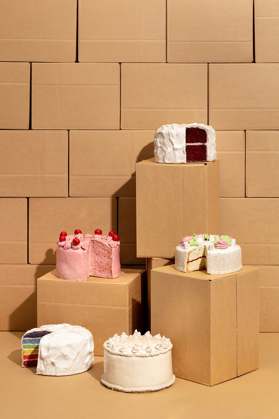 A collection of food sculptures celebrates immigrant contribution to Park Royal’s food industry