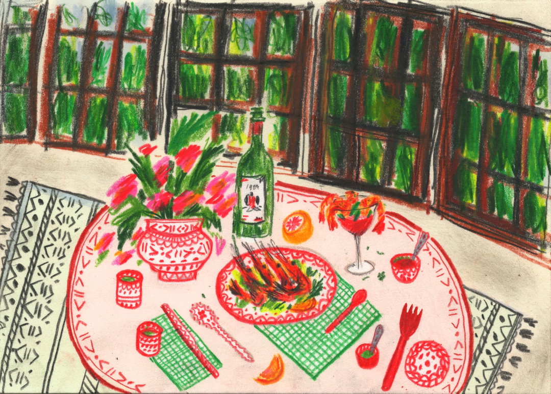 MaggieCowles-LunchonthePatio-Illustration-itsnicethat.jpg