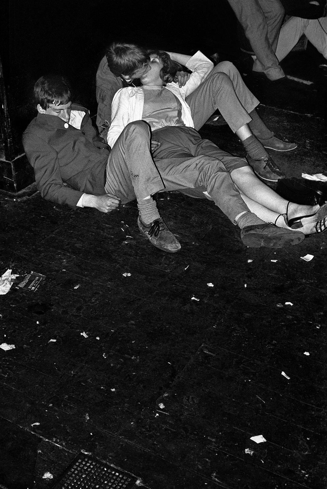 Derek Ridgers’ new book shows snogging couples at London nightclubs from the 1970s to 1990s
