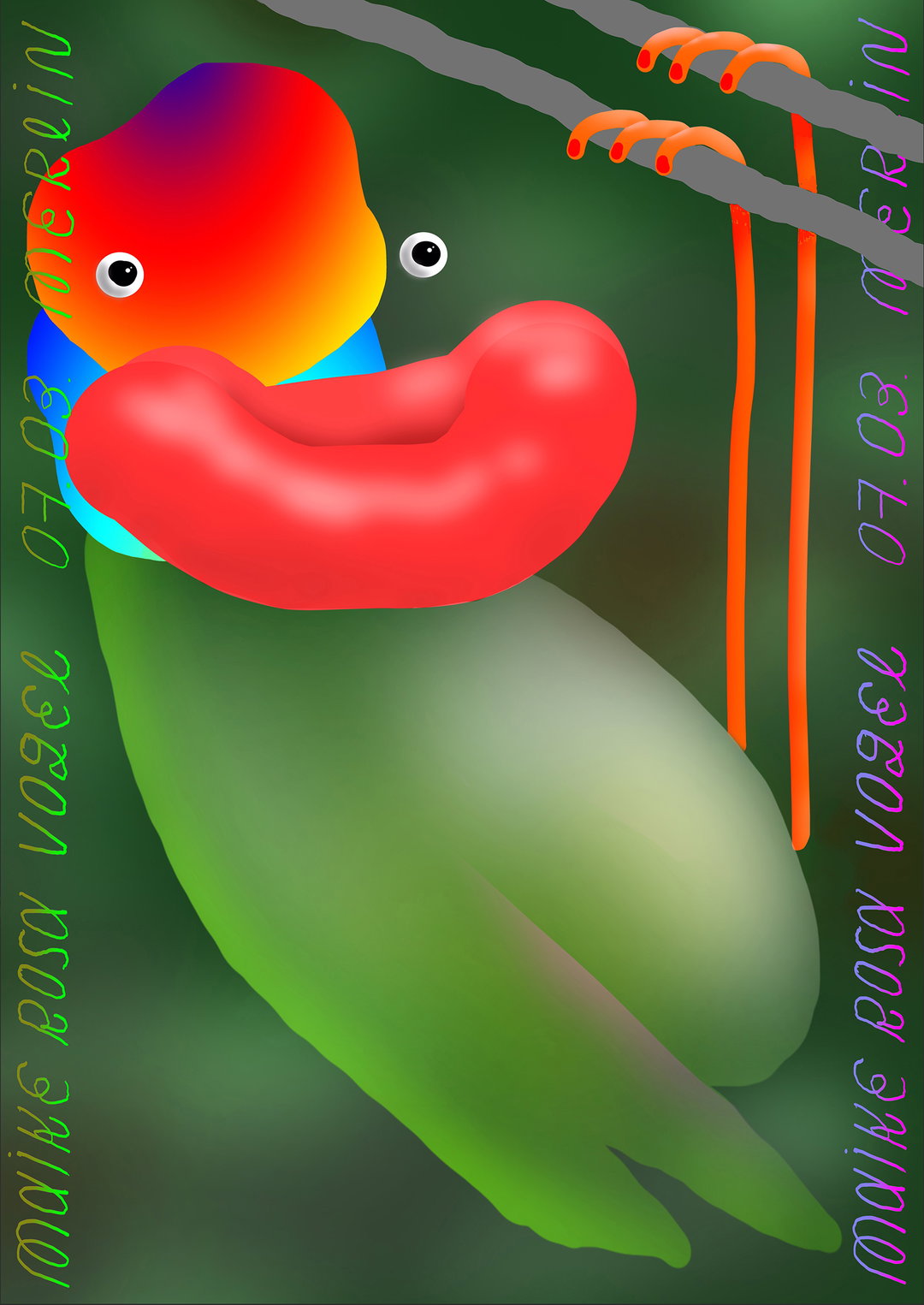 Mark Bohle and Raffael Kormann designed 80 posters over a year for Kulturzentrum Merlin
