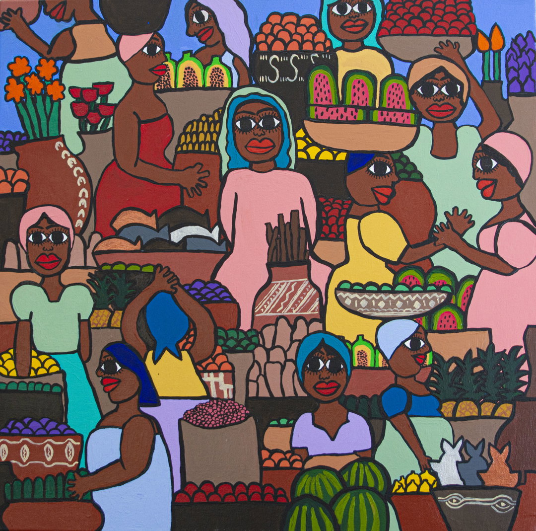 Kenya Parry Josiah’s folk-inspired artworks create a joyful space for Black women