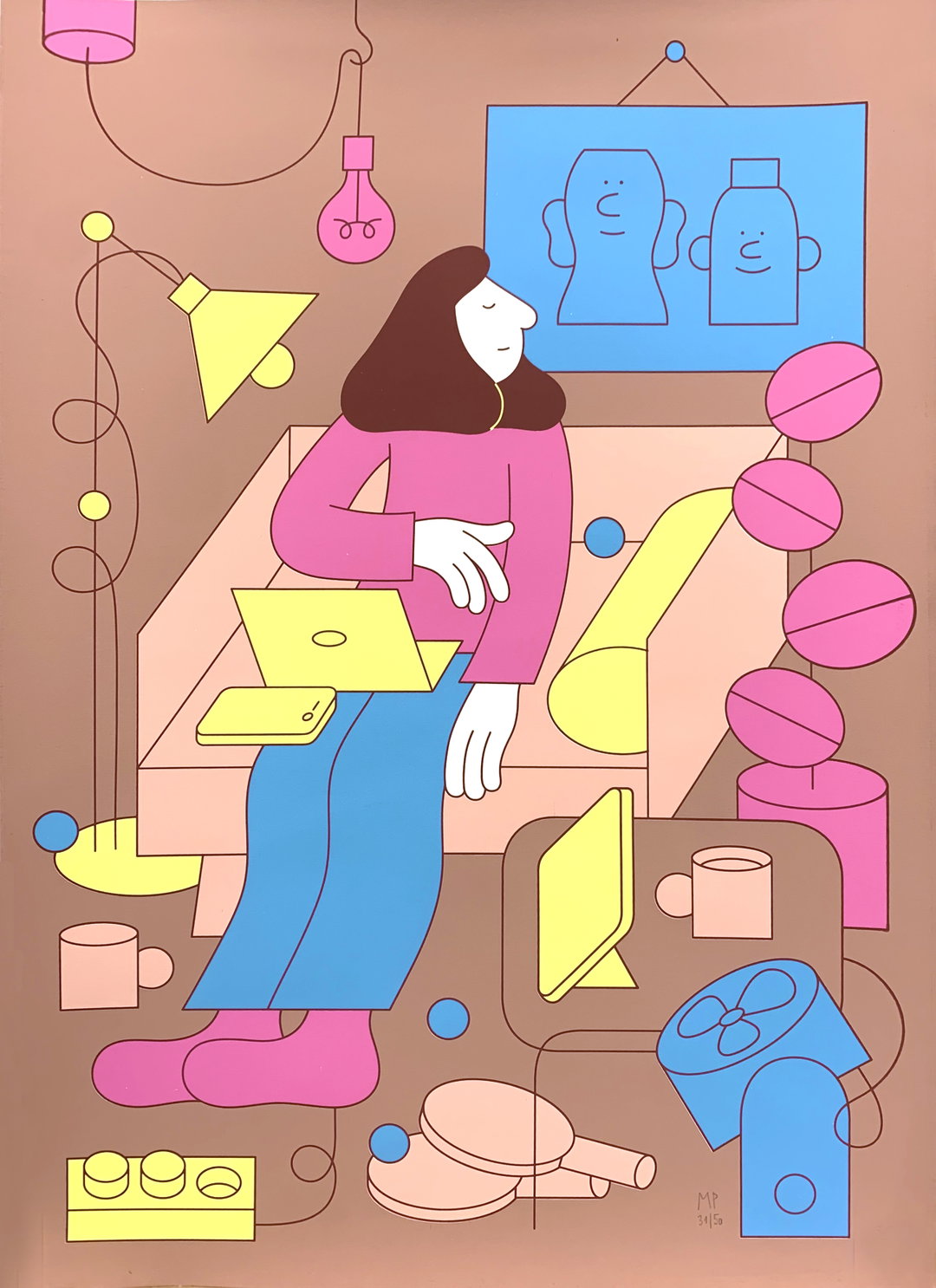 Martina Paukova ArmchairIllustrazioniSeriali spazi illustration itsnicethat.jpg