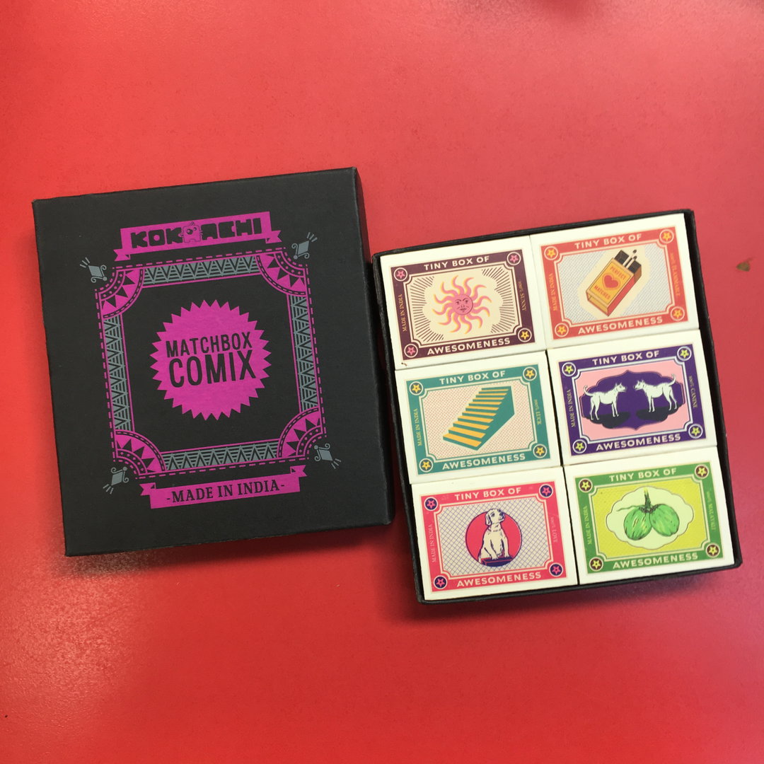 Studio Kokaachi Matchbox Comix the view from mumbai itsnicethat