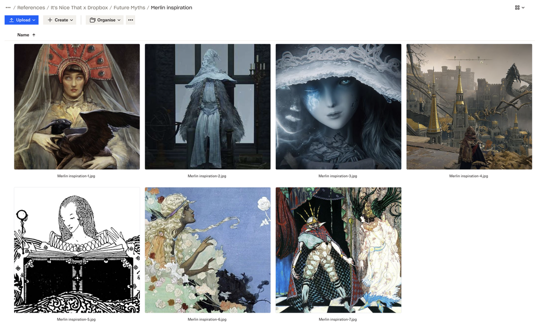 Merlin Inspiration-itsnicethat-future myths.png