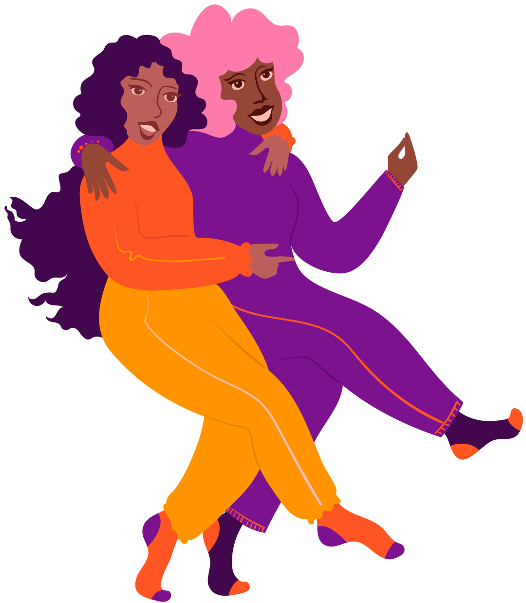 MonicaObaga instagram international womxns day stickers illustration itsnicethat.png