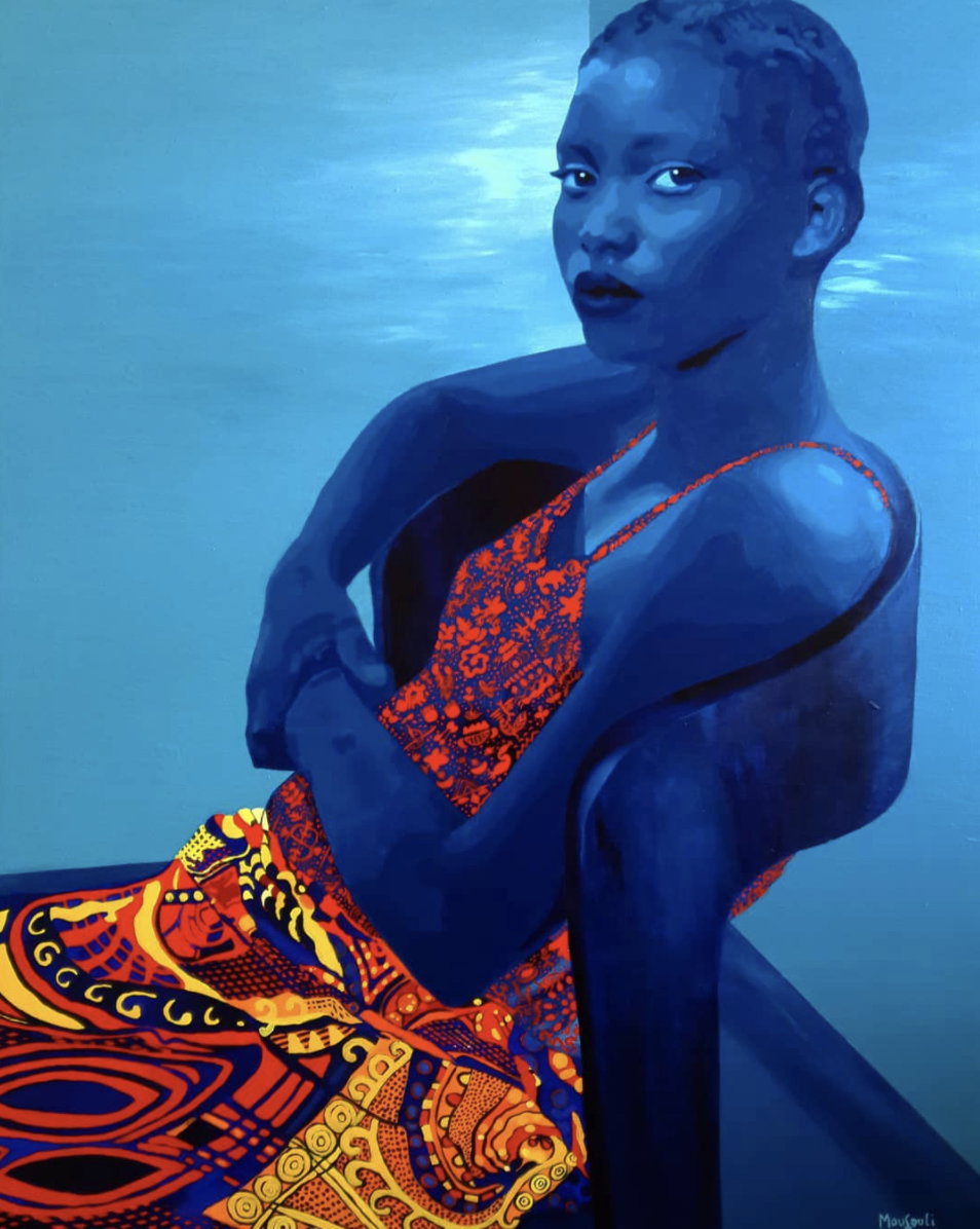 Moufouli Bello, Mojisola, 2019, Acrylic on canvas_art_exhibition_itsnicethat.jpeg