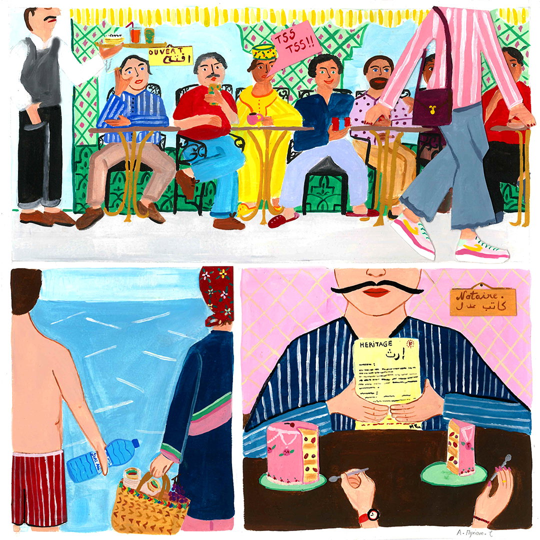 Myriam au Citron, Inequality comics Tanger,Copyright©Myriamaucitron, 2022.jpg