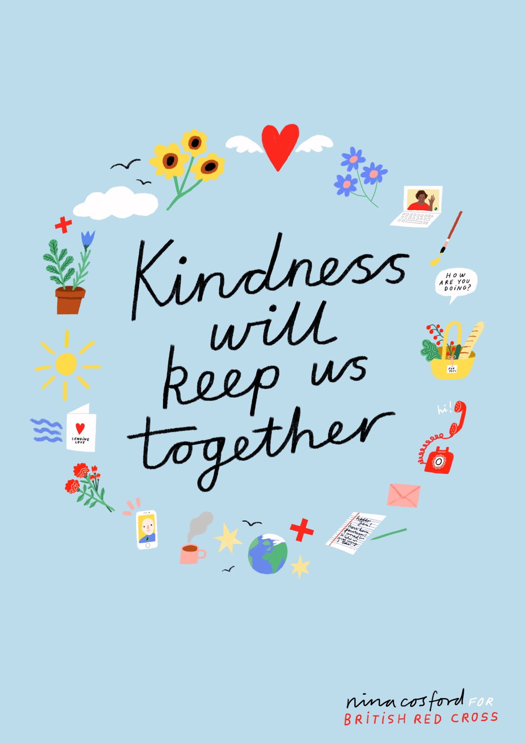 NINA COSFORD__British Red Cross_Kindness will keep us together_Illustration_itsnicethat.JPG