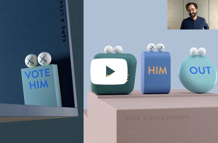 Sit back and relax with Lucas Zanotto and his mesmerising animated loops