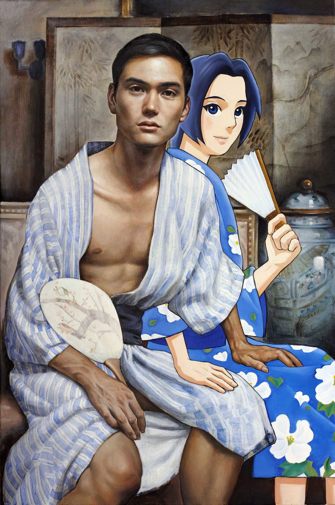 Naruki Kukita Virtual-Japonism,-36x24inches,-oil-on-linen,-2017.jpg