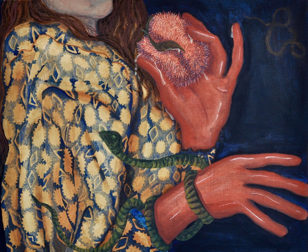 Nell Brookfield: Artemisia’s Serpent-ItsNiceThat-Painting-ItsNiceThat.jpeg