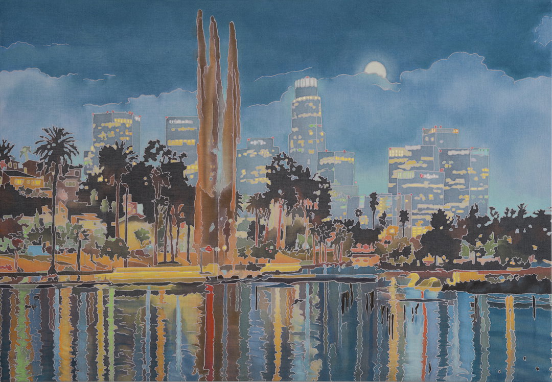 Night on Echo Park Lake (Copyright © Adam de Boer, 2023).jpg