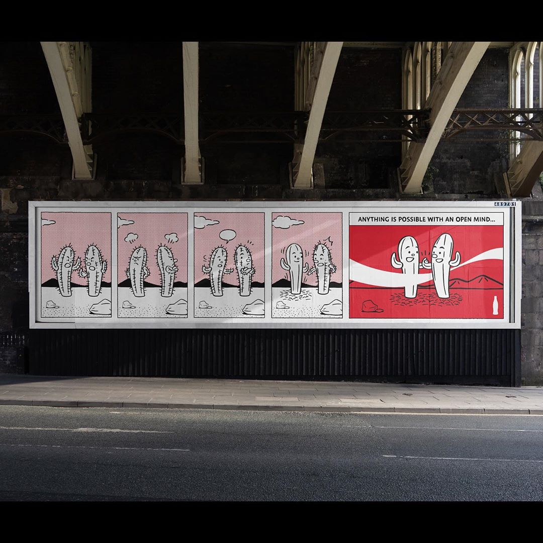Nimura Daisuke wieden kennedy coca cola open advertising illustration itsnicethat7.jpg