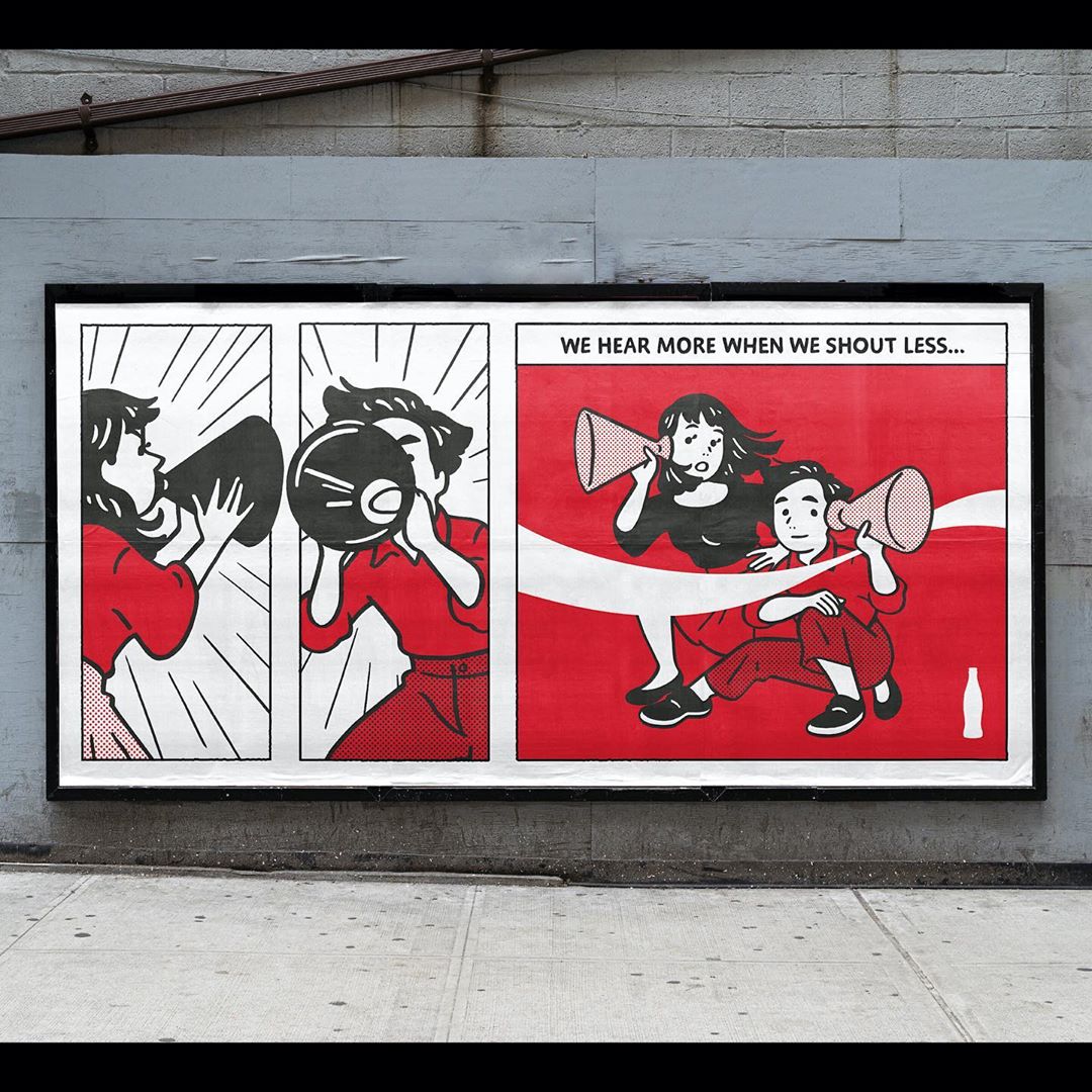 Nimura Daisuke wieden kennedy coca cola open advertising illustration itsnicethat6.jpg