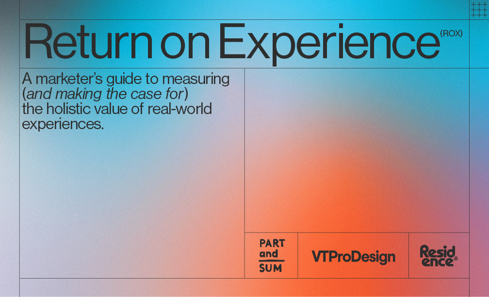 New report asks brands to think about experiential marketing a little differently