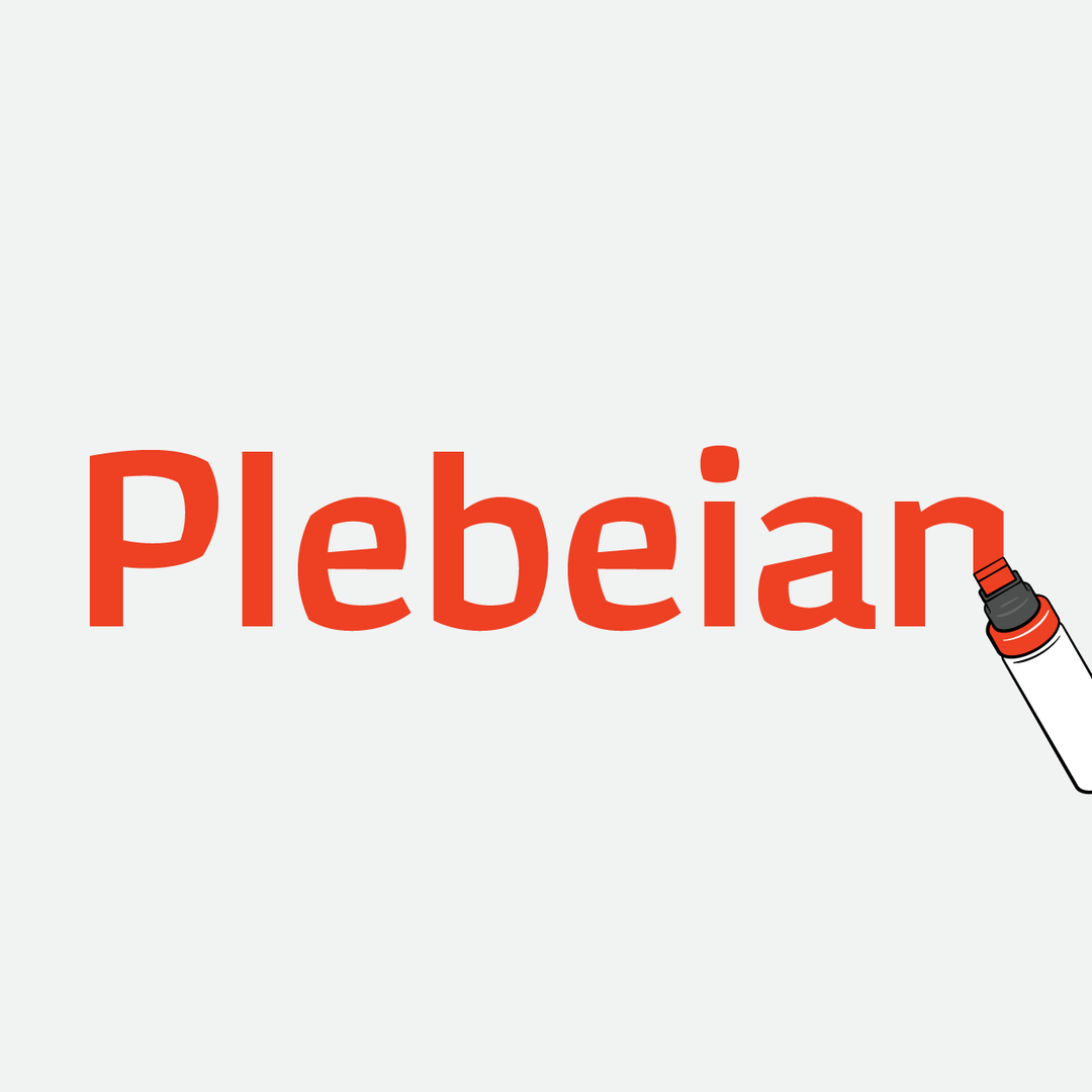 benjamin tuttle Plebeian typeface