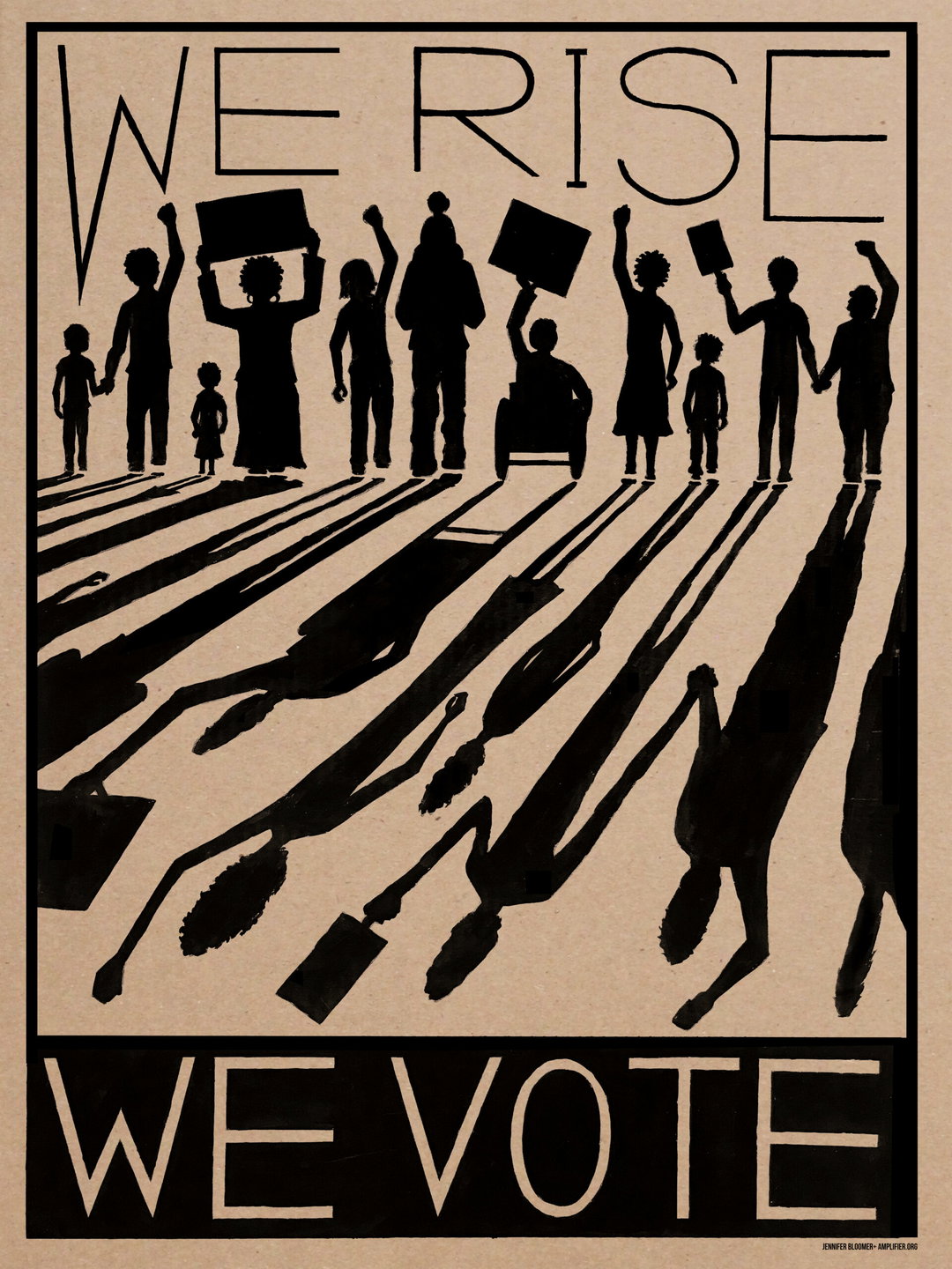 Power To The Polls by Jennifer Bloomer_art to the polls_itsnicethat.jpg