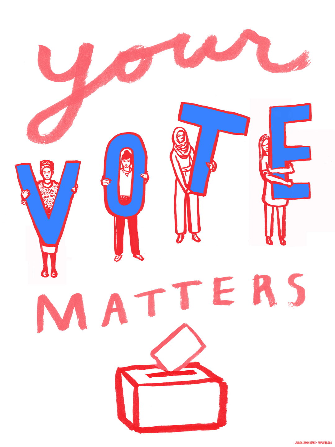 Power To The Polls by Lauren Simkin Berke_art to the polls_itsnicethat.jpg