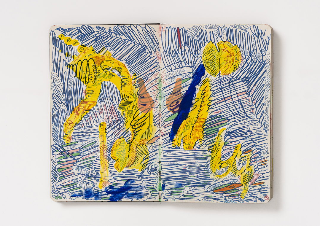 Santtu Mustonen. Two Pages #10 New York (Copyright Santtu Mustonen, 2000).jpg