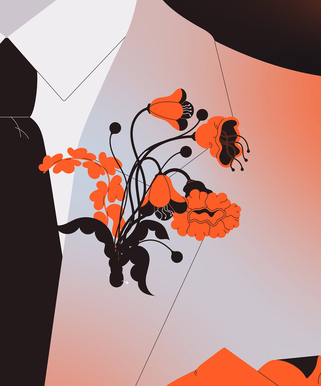 Sarah Cliff_illustration_itsnicethat_refinery 29 - article about the environmental impacts of weddings.jpg