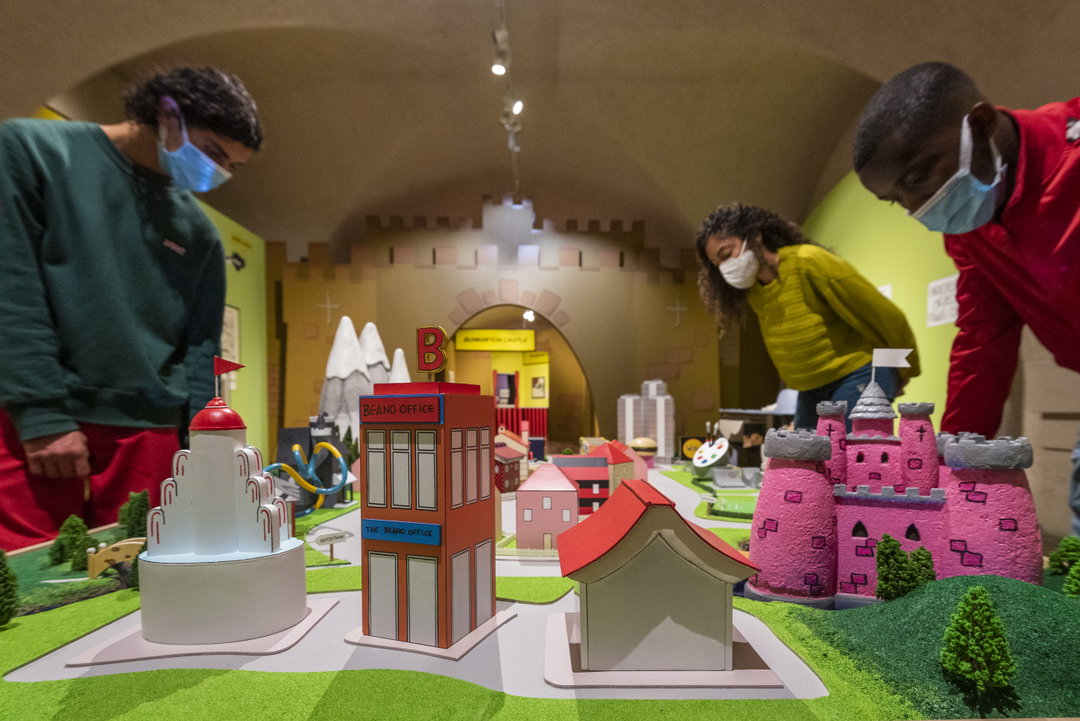 Scale Model Village of Beanotown by Art & Assembly at Beano The Art of Breaking the Rules at Somerset House, London (c) Stephen Chung for Somerset House.JPG