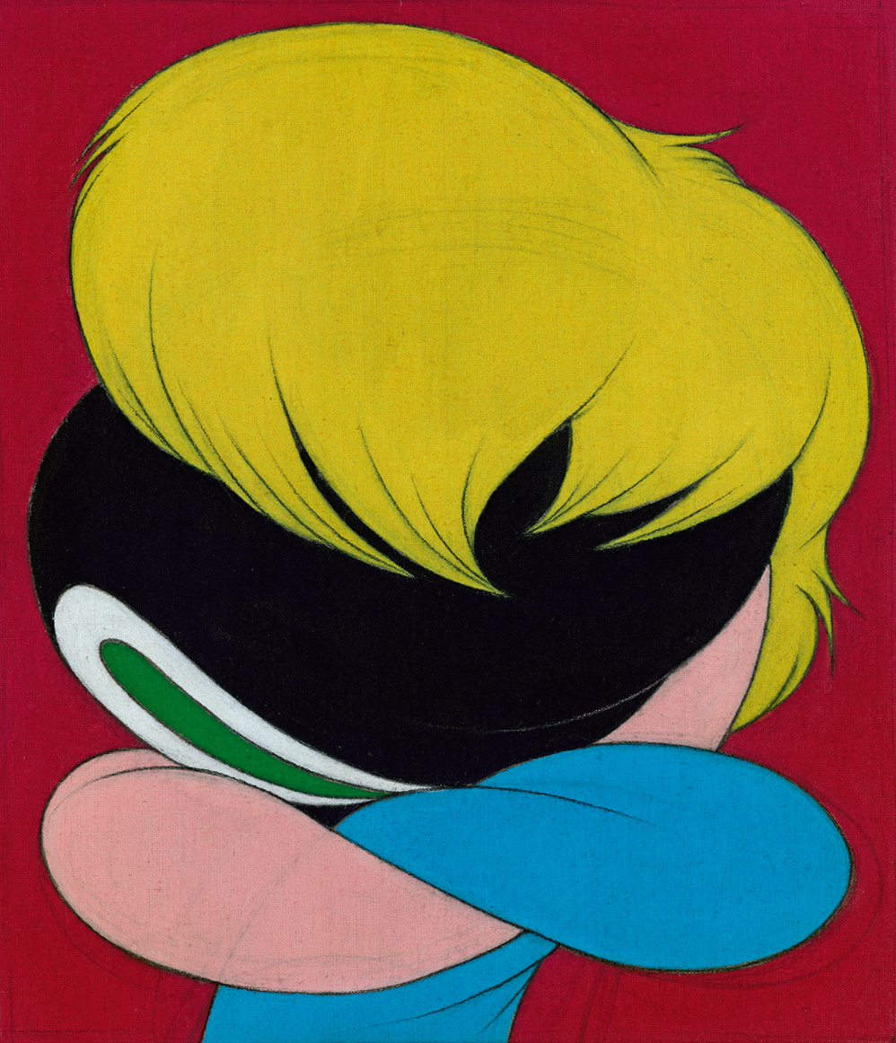 Fine art developed from hours of cartoon watching? Yes please