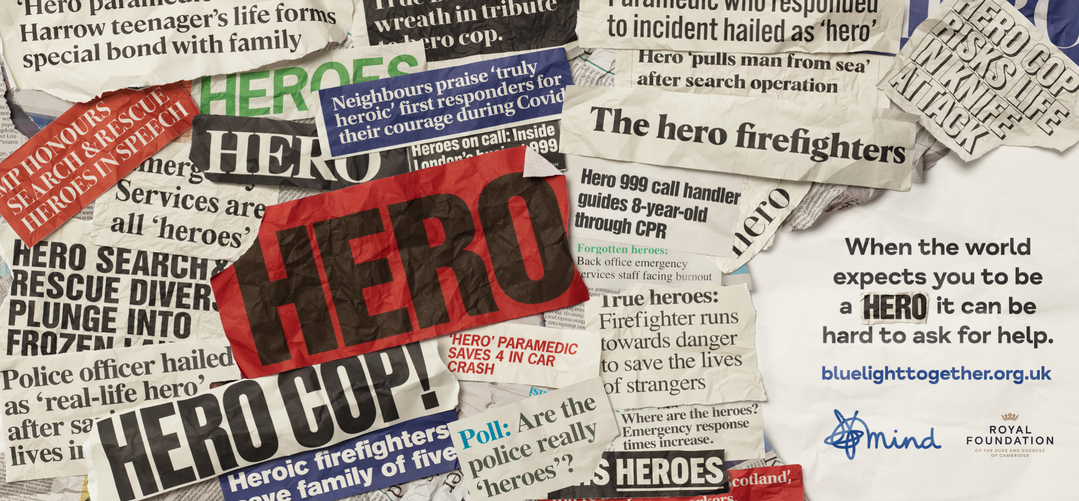 Luke & Joseph, McCann: Heroes (Copyright © Mind, 2021)