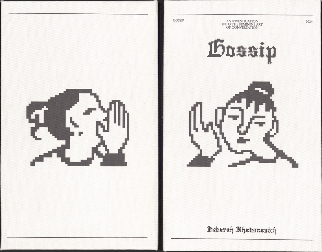 Deborah Khodanovich’s font honours the most trivialised form of communication – gossip