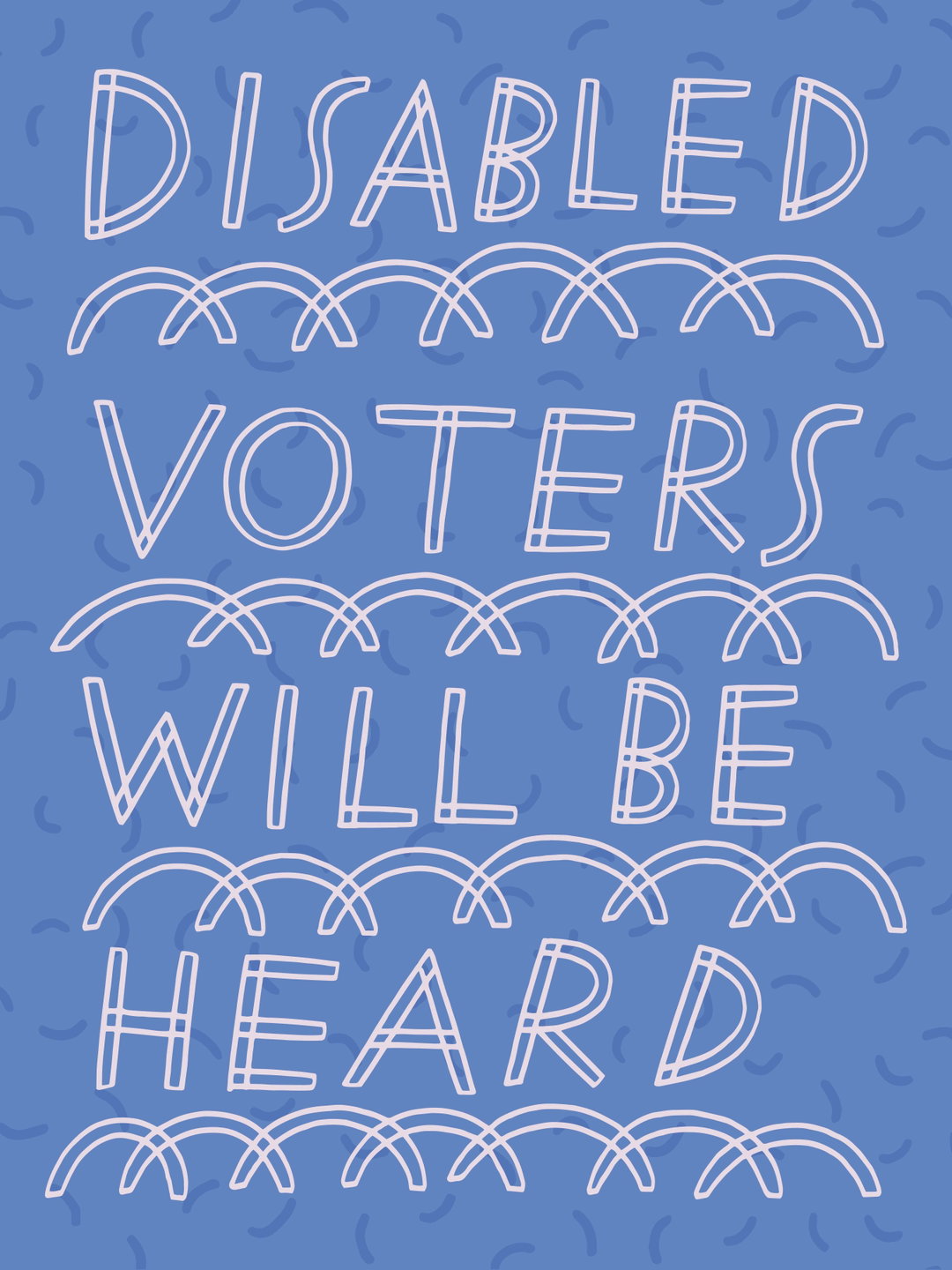 Shannon Finnegan_disabled voters_dark blue_vote your future times square arts amplifier illustration itsnicethat.jpeg