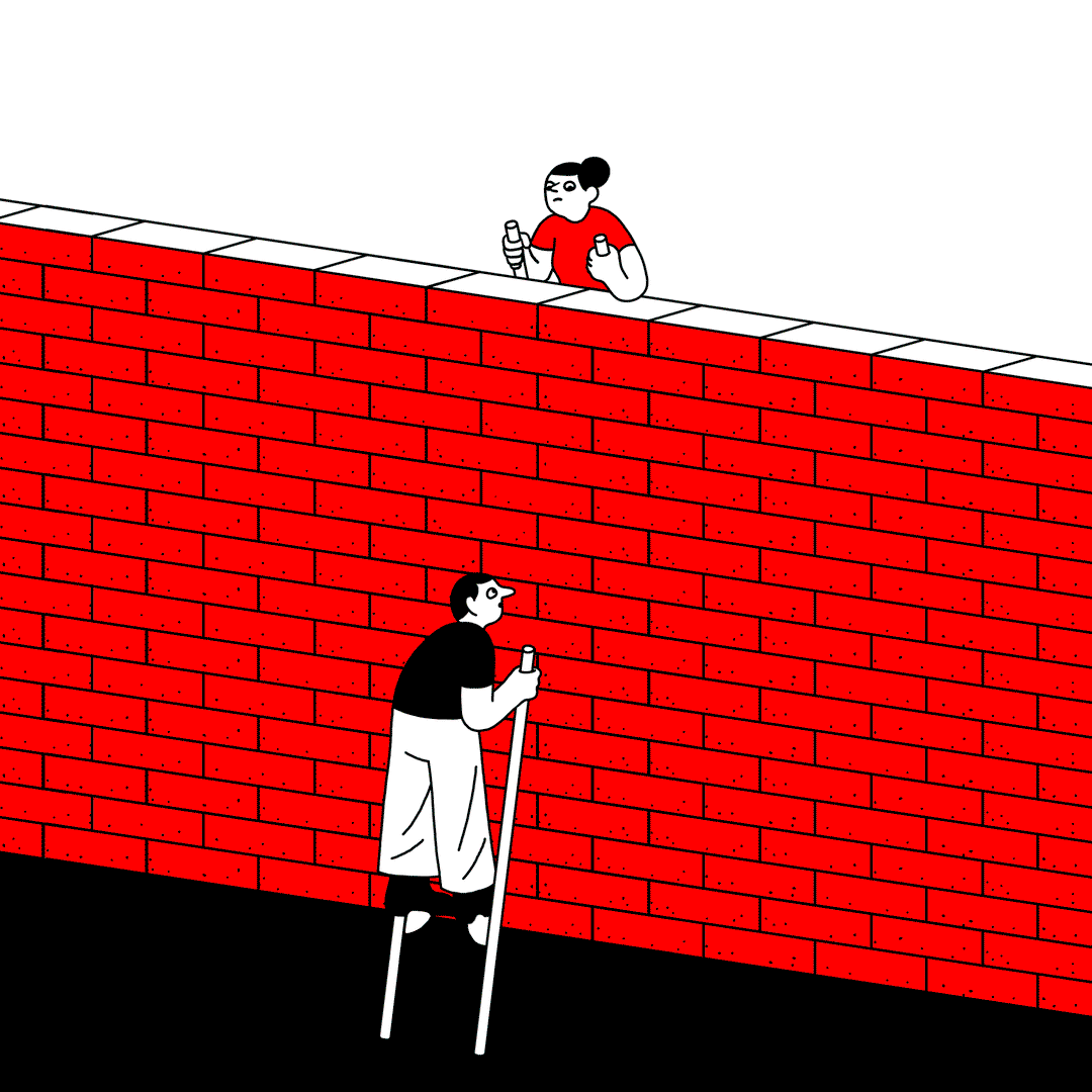 Simon Landrien_ Migrants Organisegif the gift illustration animation itsnicethat.gif