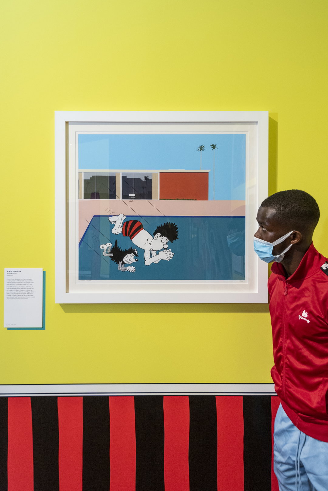 'Splash' by Horace Panter 2018 as part of Beano The Art of Breaking the Rules at Somerset House, London (c) Stephen Chung for Somerset House.JPG